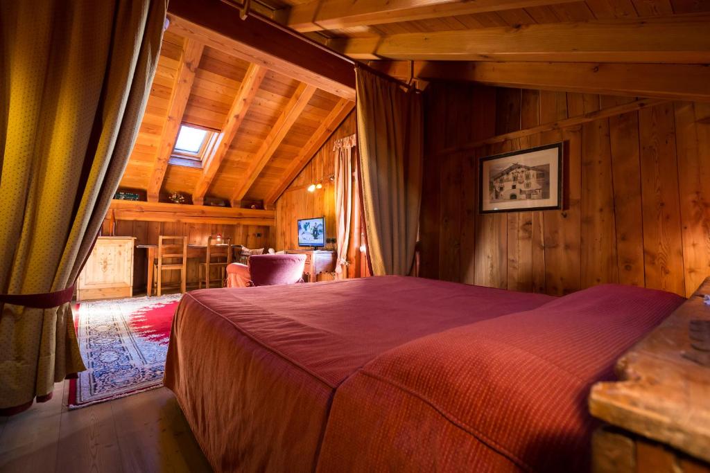 Postel nebo postele na pokoji v ubytování Hotel Lyshaus