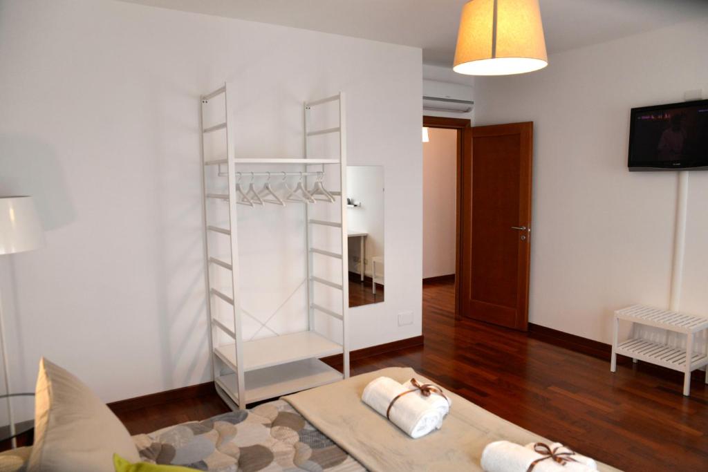 Postel nebo postele na pokoji v ubytování B&B Giulio Cesare