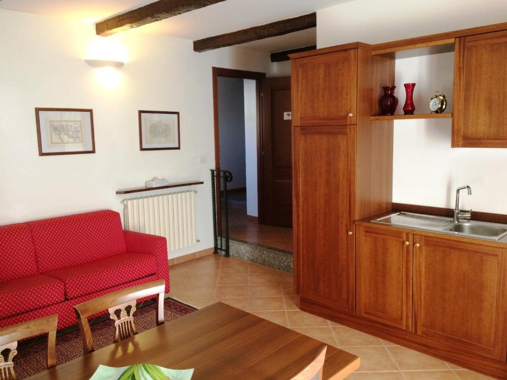 Kuchnia lub aneks kuchenny w obiekcie Casa Violetta B&B