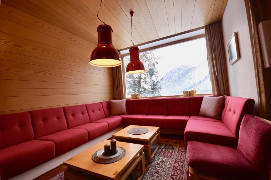Posezení v ubytování Hotel Marlet