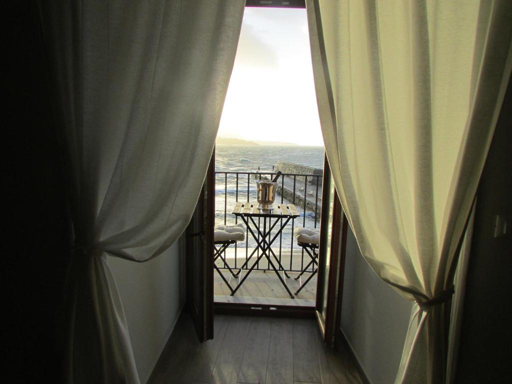 Balkon lub taras w obiekcie Casa sul mare