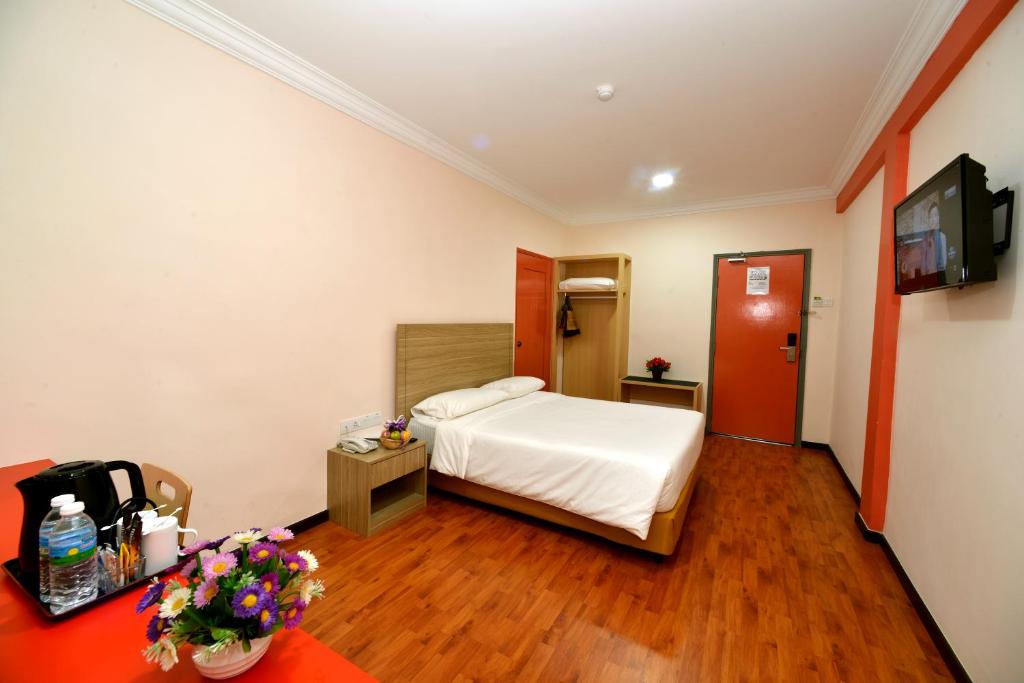 TV a/nebo společenská místnost v ubytování Classic Boutique Hotel Kuantan