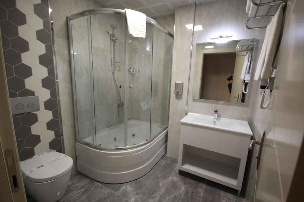 Koupelna v ubytování Ankara Gold Hotel