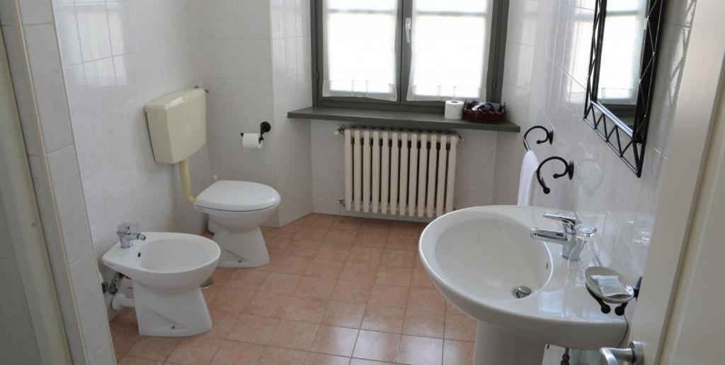 Koupelna v ubytování Villa Chiara Hotel
