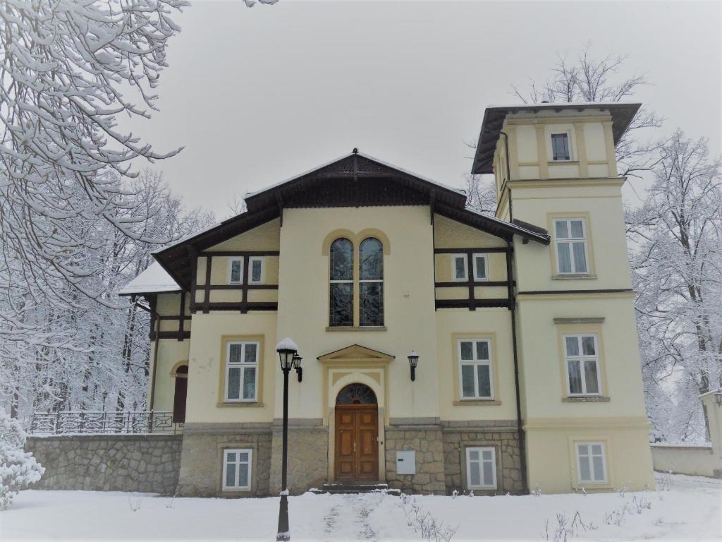 Spa Resort Libverda - Villa Friedland v zimě