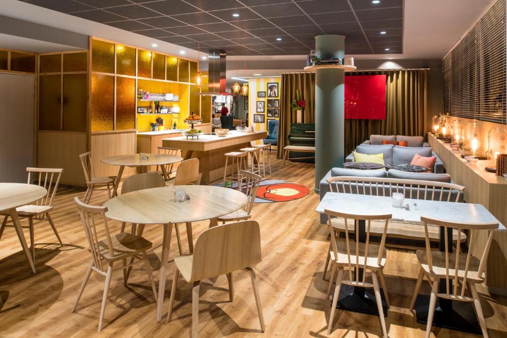 Coin salon dans l'établissement Aparthotel Adagio Paris Bercy Village