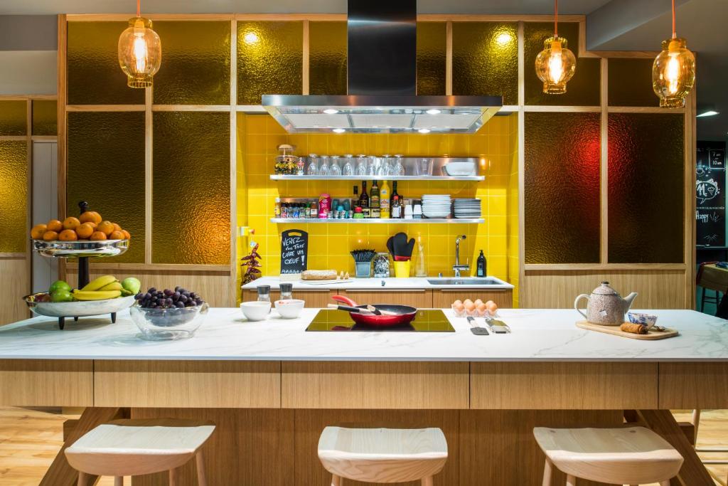 Nourriture dans l'appart'hôtel ou à proximité