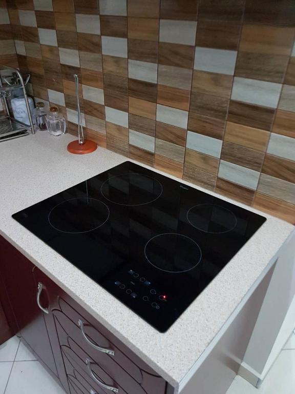 Kuchyň nebo kuchyňský kout v ubytování Villa Nicolaos Ksamil