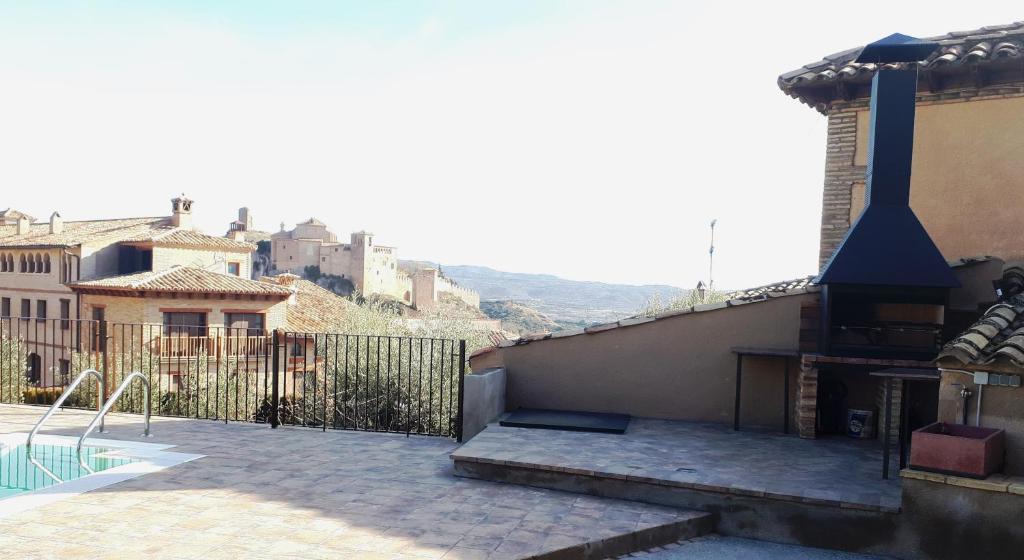 Nespecifikovaný výhled na hory nebo výhled na hory při pohledu z apartmánu