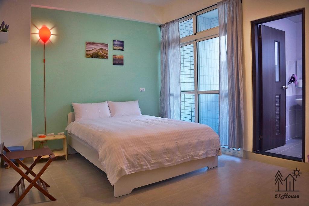 Postel nebo postele na pokoji v ubytování No.51 Ruisui Homestay