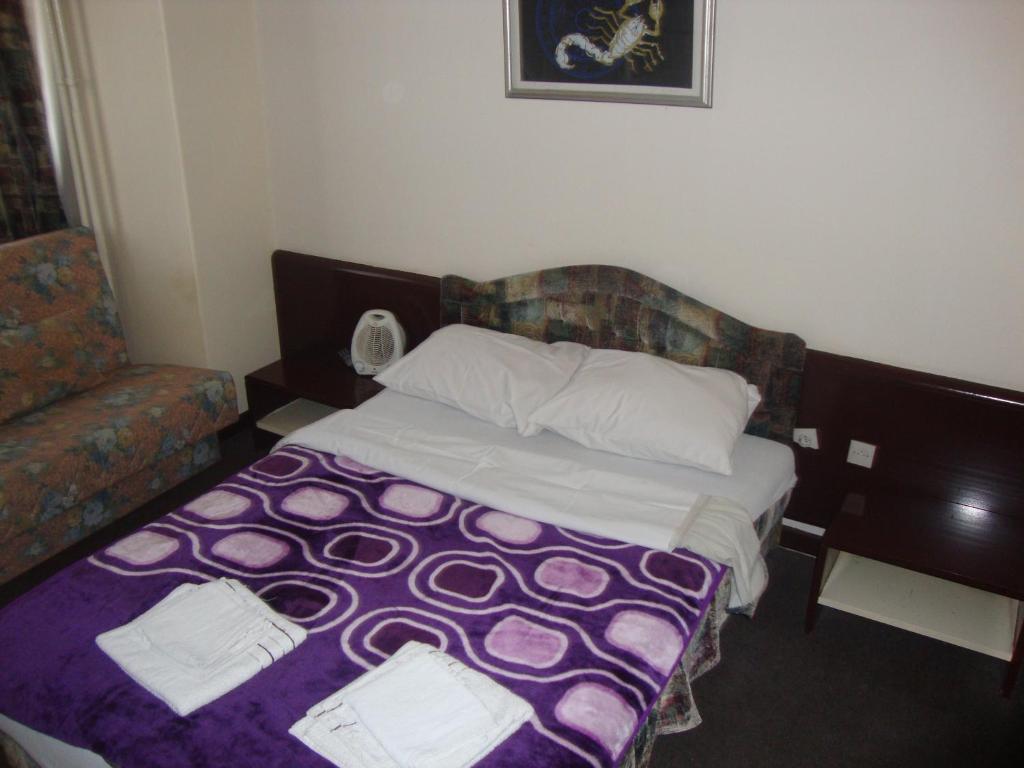 Postel nebo postele na pokoji v ubytování B&B Inex Negotin