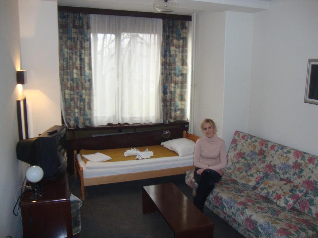 Posezení v ubytování B&B Inex Negotin