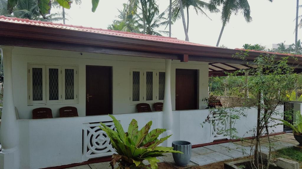 Zahrada ubytování Anura Home Stay
