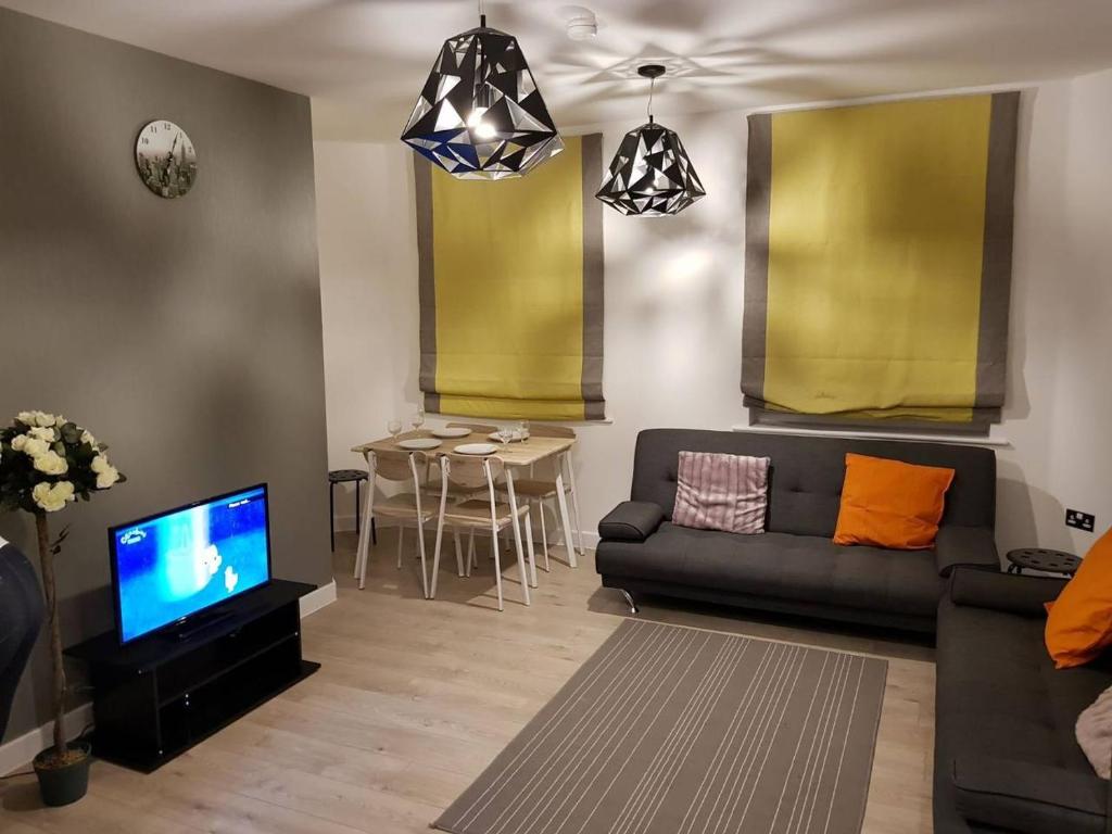 Χώρος καθιστικού στο Vetrelax Chelmsford City Apartment