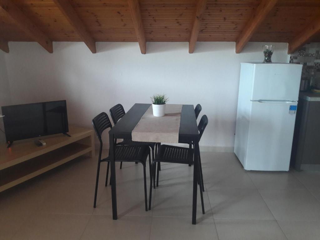 Kuchyň nebo kuchyňský kout v ubytování Villa Eleni