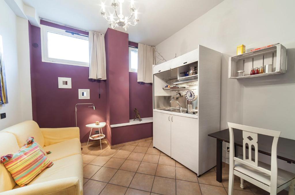 Kuchyňa alebo kuchynka v ubytovaní AbitaRoom Wine Mini-Flat