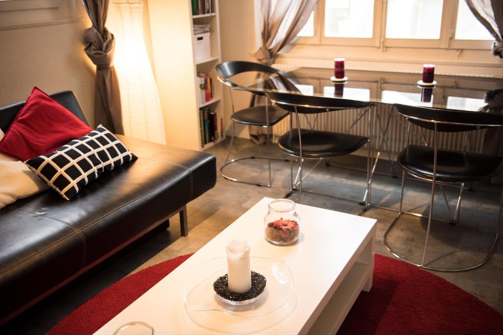 Posezení v ubytování Morges House