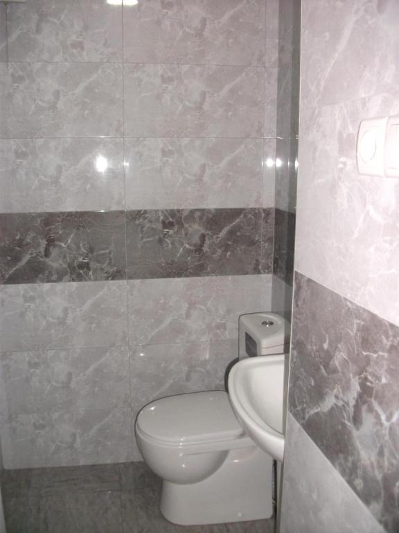Koupelna v ubytování Apartment Giorgi in Sighnaghi