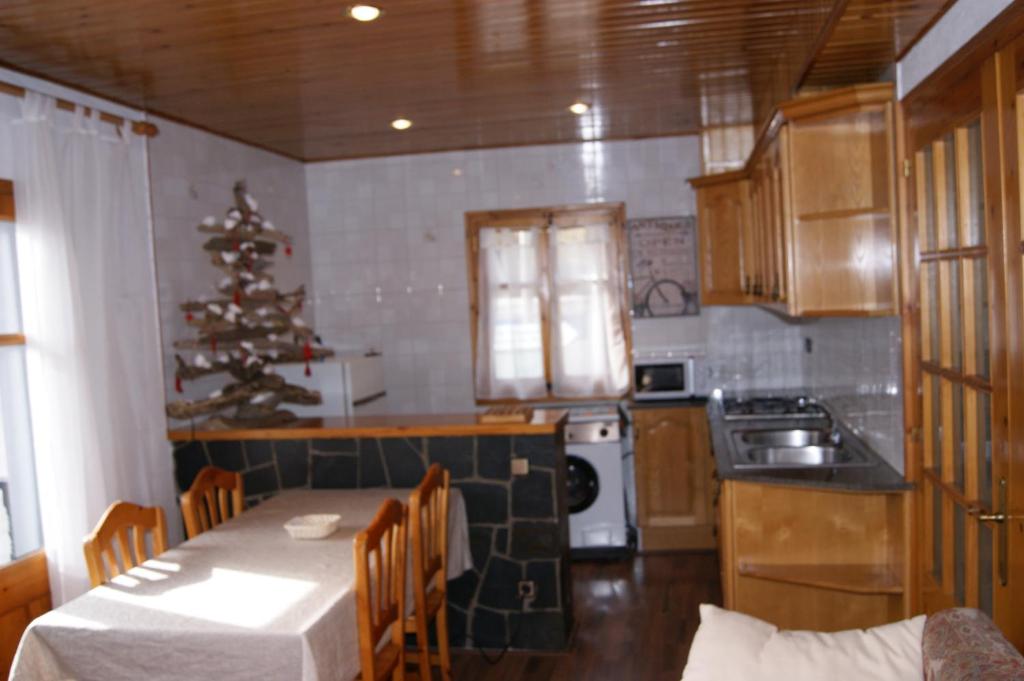 Kuchyňa alebo kuchynka v ubytovaní Apartaments Pont Romànic