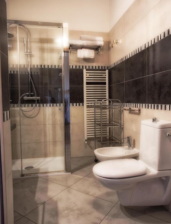 Kúpeľňa v ubytovaní La Grotta Hotel