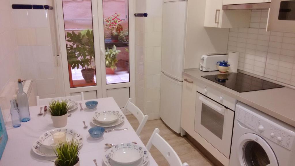 Kuchyňa alebo kuchynka v ubytovaní Matia apartamento