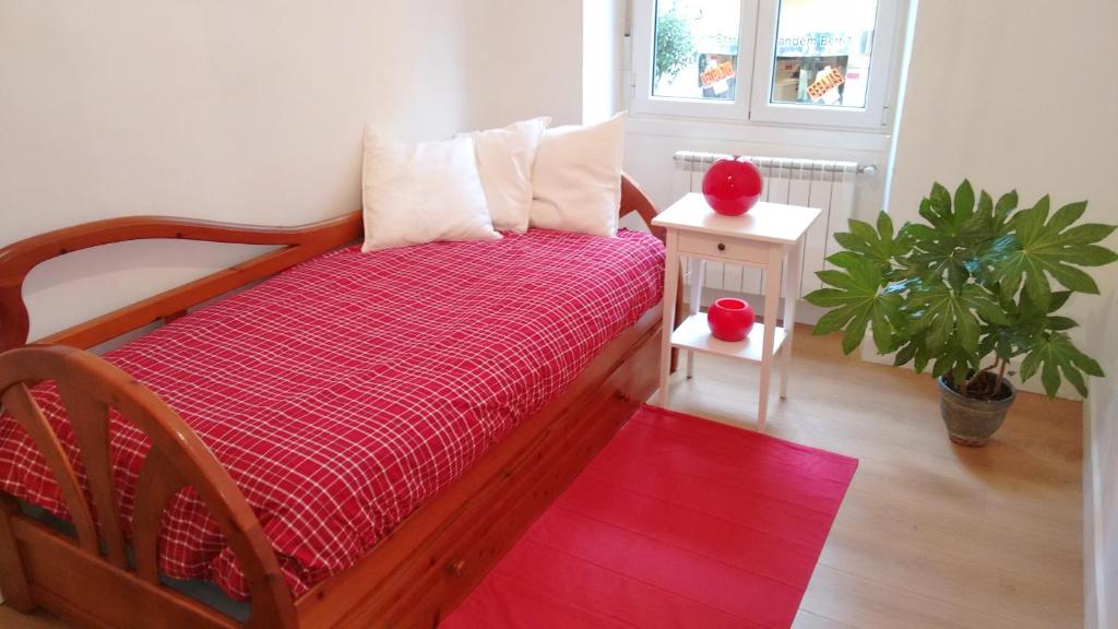 Posteľ alebo postele v izbe v ubytovaní Matia apartamento