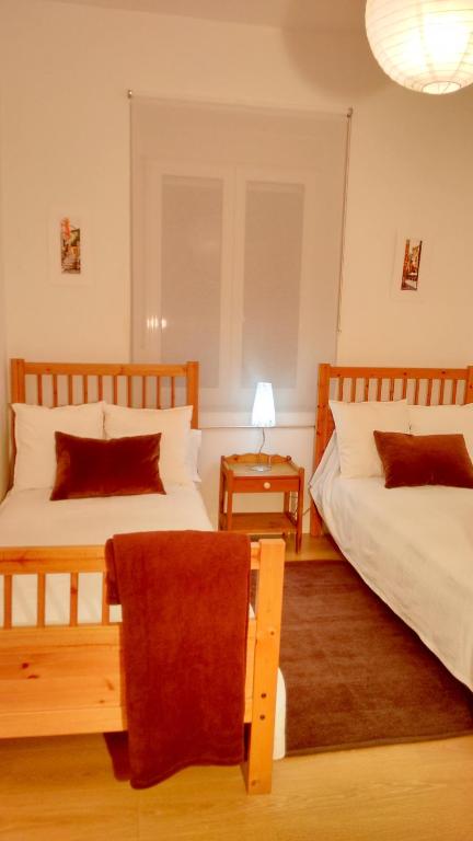 Posteľ alebo postele v izbe v ubytovaní Matia apartamento