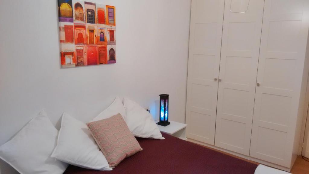 Posteľ alebo postele v izbe v ubytovaní Matia apartamento