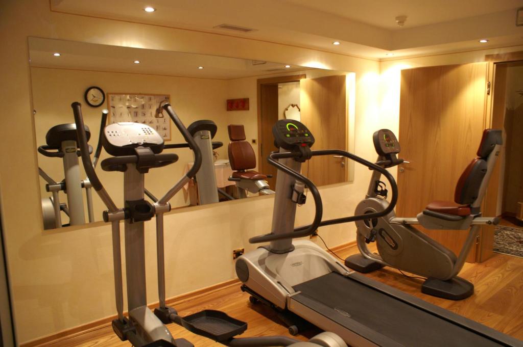 Fitness centrum a/nebo fitness zařízení v ubytování Hotel Sittnerhof