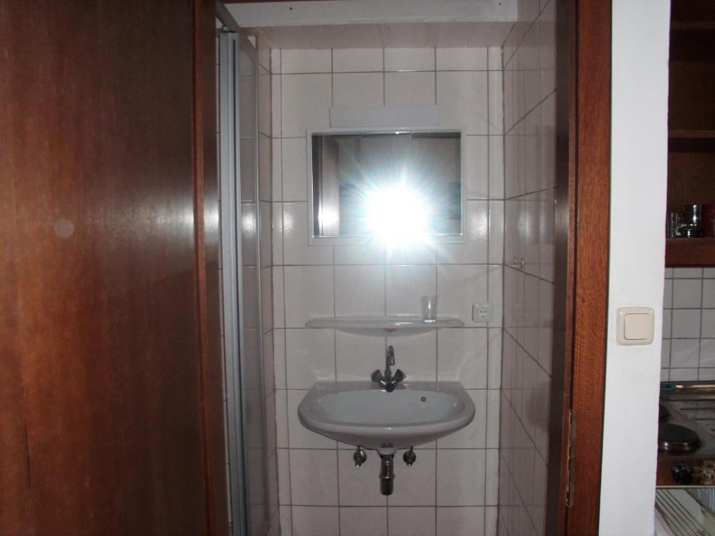 Koupelna v ubytování Bauernhof Manuela Perner