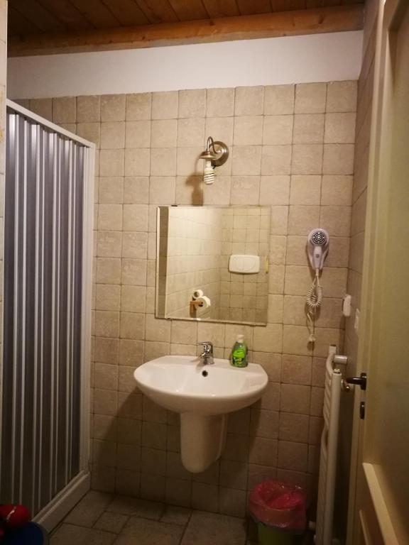 Koupelna v ubytování Corte Del Borgo Antico