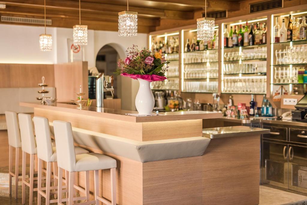 Lounge nebo bar v ubytování Hotel Funggashof