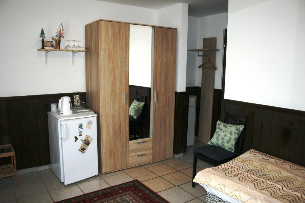 Kuchyň nebo kuchyňský kout v ubytování Fontana Vendégház