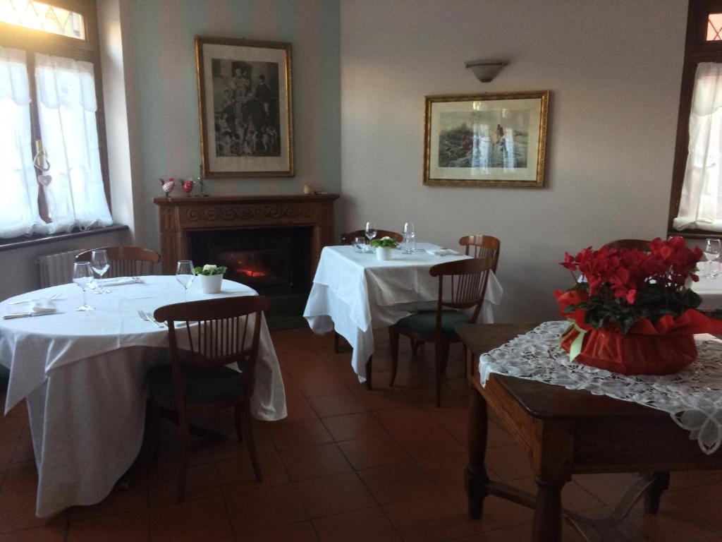 Restaurace v ubytování Albergo & Ristorante Selvatico
