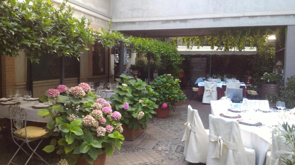 Restaurace v ubytování Albergo & Ristorante Selvatico