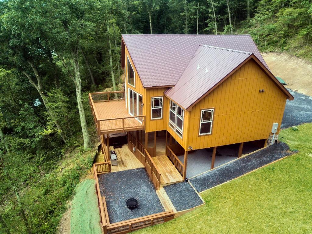 Budova, kde se prázdninový dům nachází