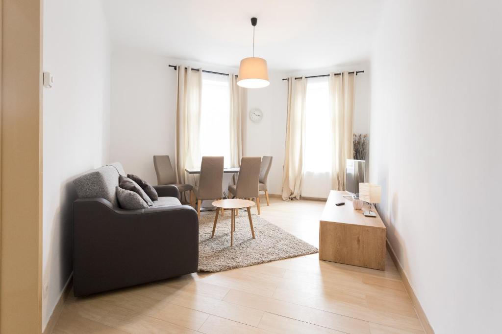 Posezení v ubytování Apartment house in Vienna