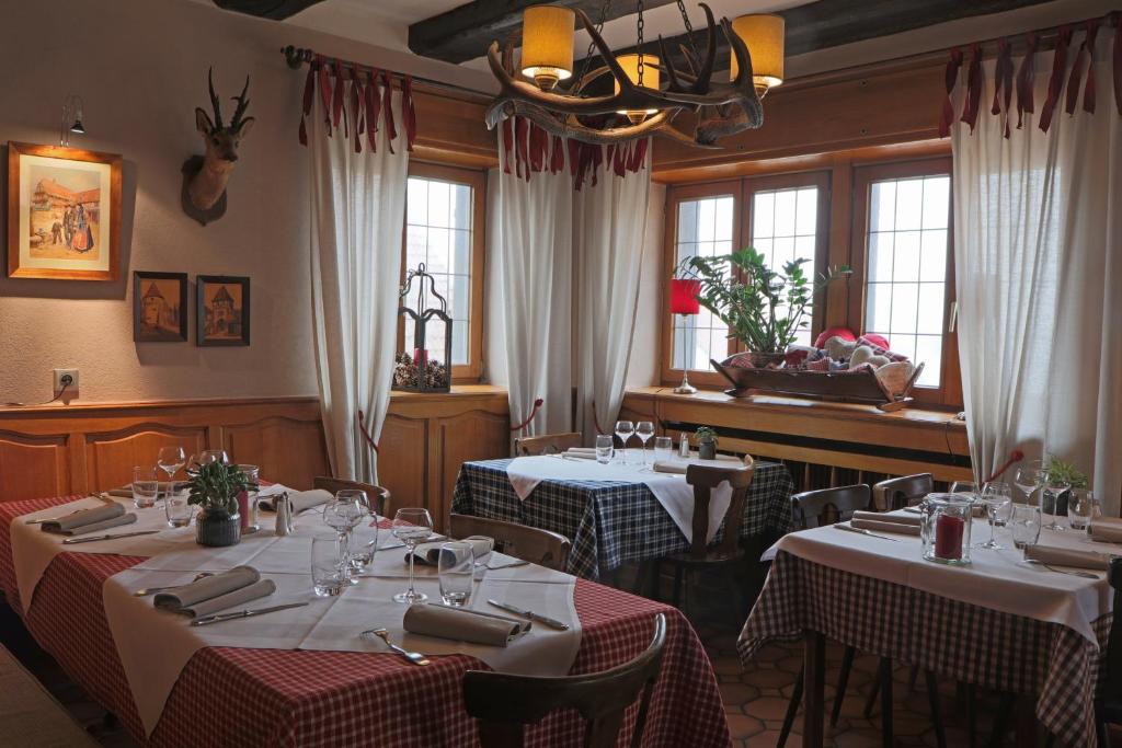 Restaurace v ubytování Hotel Restaurant Faller Emmebuckel