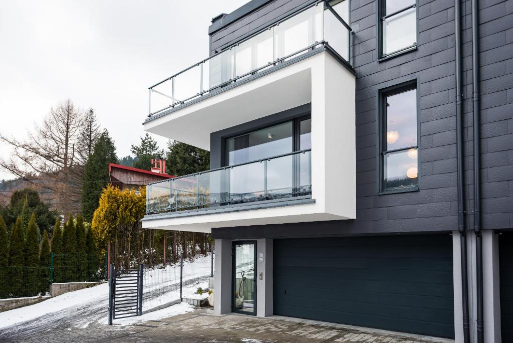 Budova, v ktorej sa apartmán nachádza