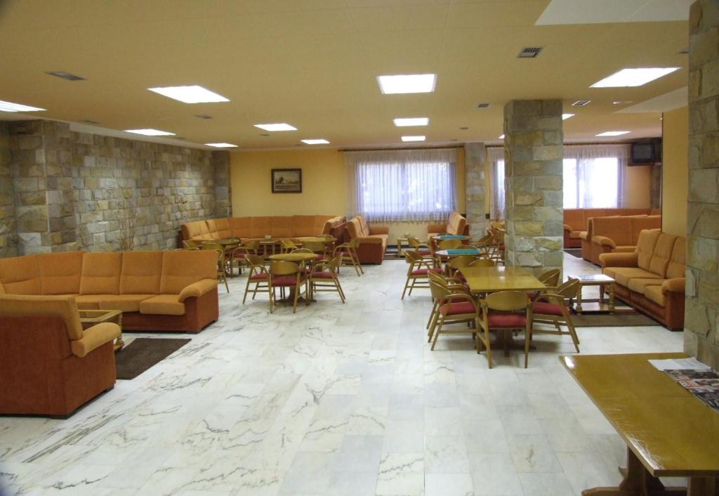 Χώρος καθιστικού στο Hotel Scala