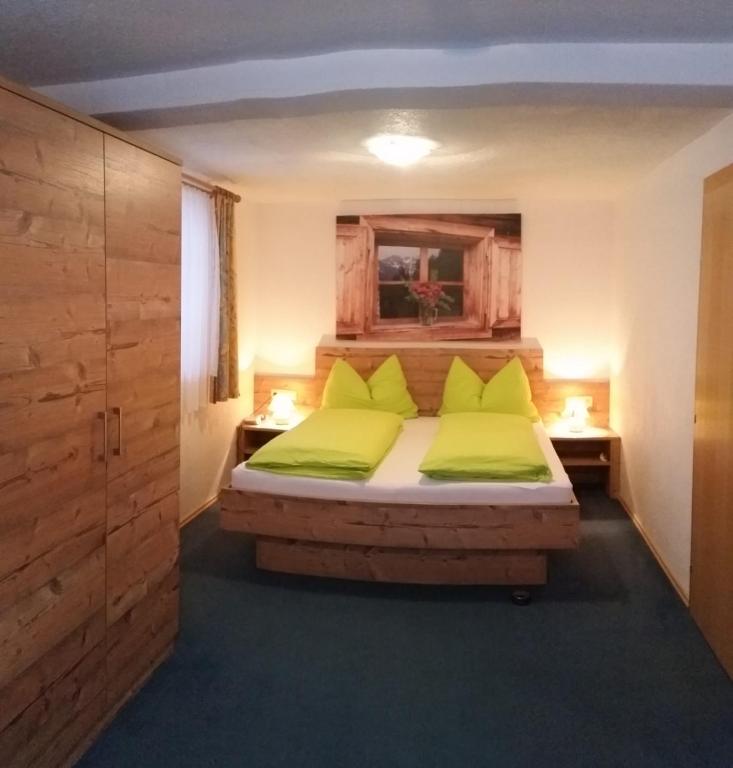 Postel nebo postele na pokoji v ubytování Haus Bilgeri
