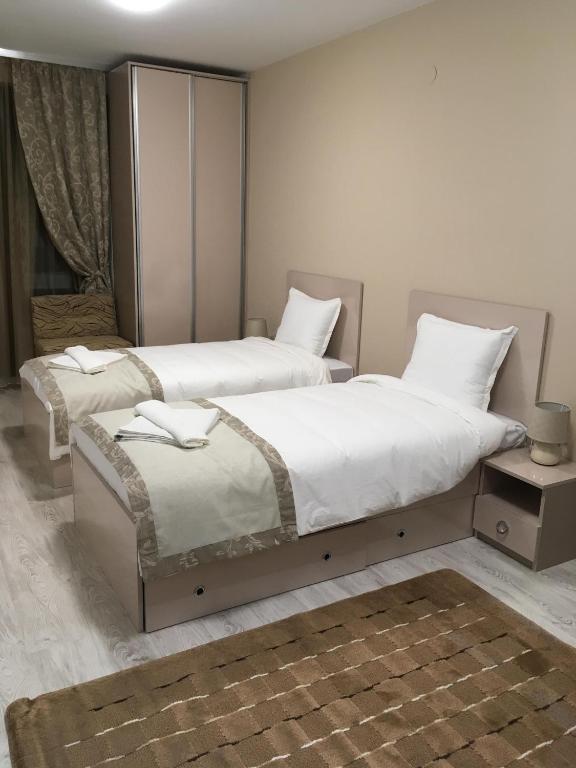 Postel nebo postele na pokoji v ubytování Apartment Park Sveti Vrach