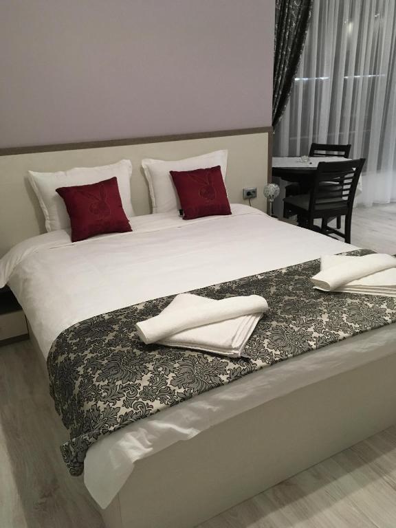 Postel nebo postele na pokoji v ubytování Apartment Park Sveti Vrach