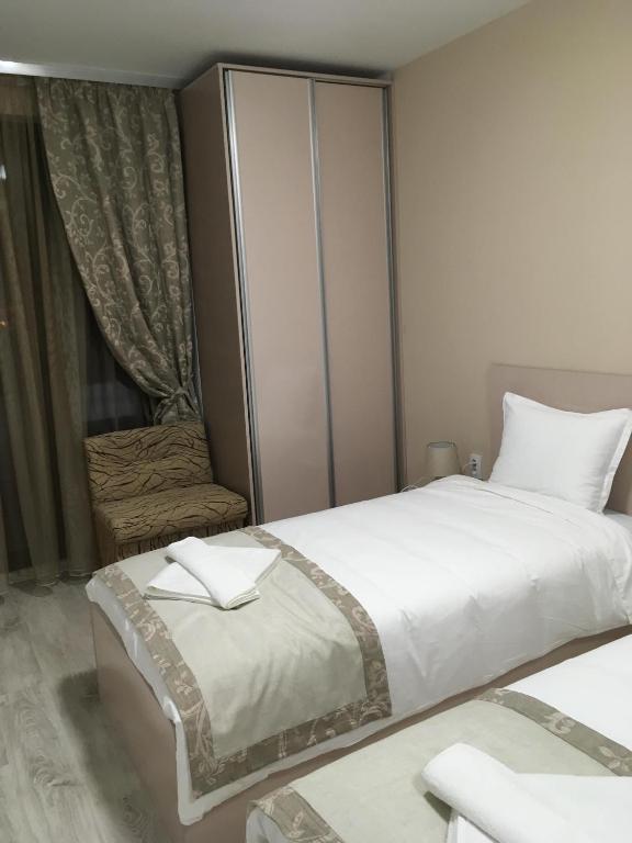 Postel nebo postele na pokoji v ubytování Apartment Park Sveti Vrach