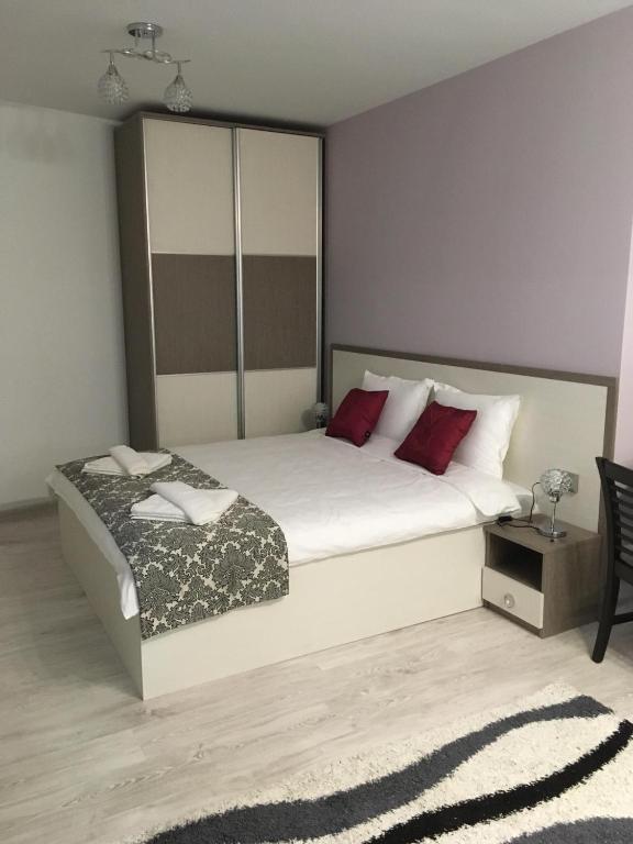 Postel nebo postele na pokoji v ubytování Apartment Park Sveti Vrach