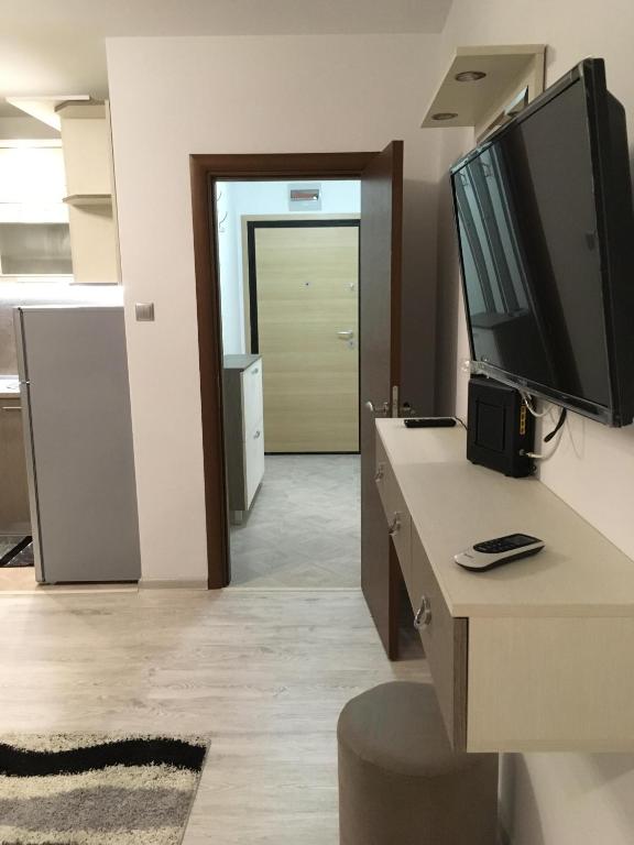 TV a/nebo společenská místnost v ubytování Apartment Park Sveti Vrach