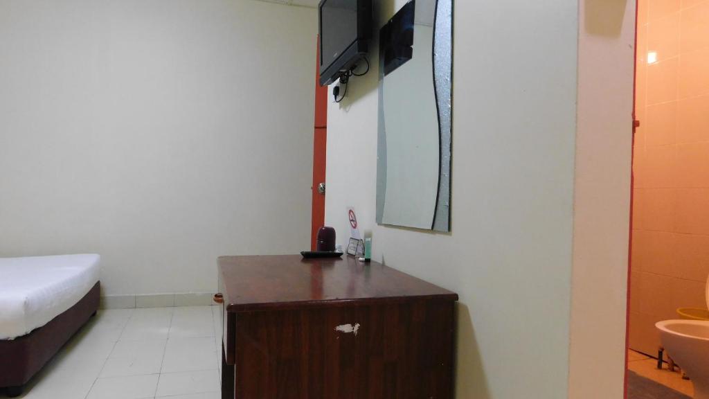 TV a/nebo společenská místnost v ubytování Hotel Ocean