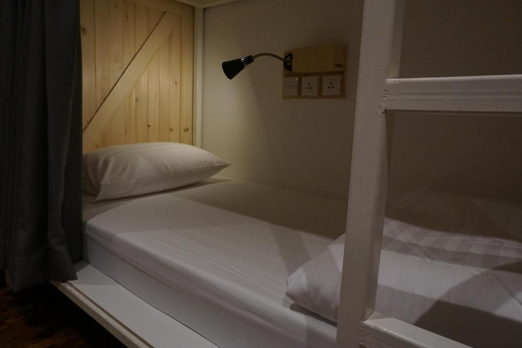 Postel nebo postele na pokoji v ubytování Pinto Hostel