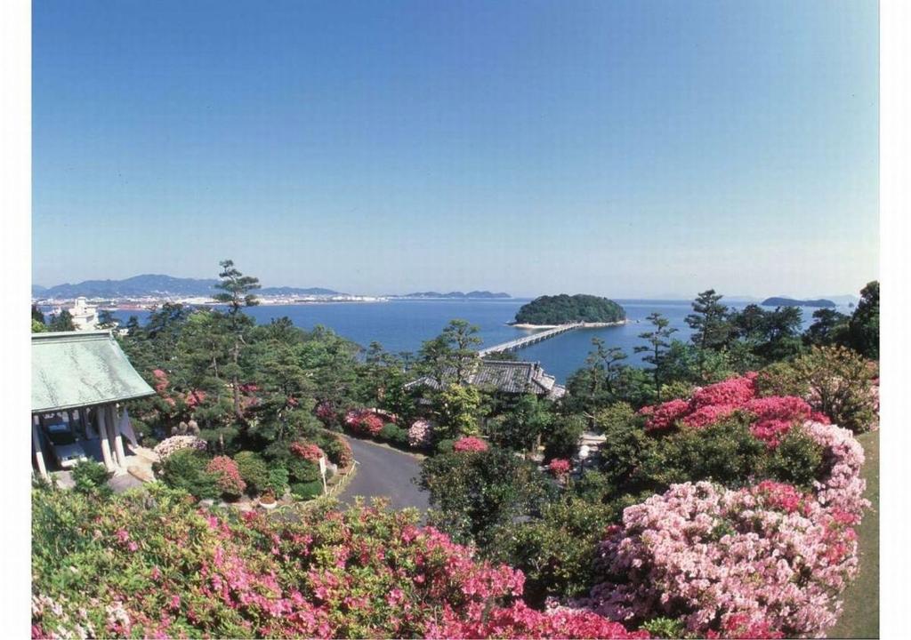 Paesaggio naturale nelle vicinanze del ryokan