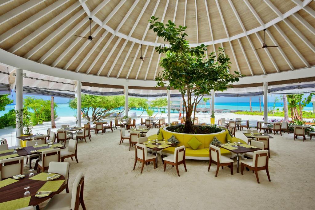 Restaurace v ubytování Kandima Maldives - 50 Percent Off on Return Domestic Flight Transfers on stays 4 nights or more between 01 Apr & 10 Oct 2025